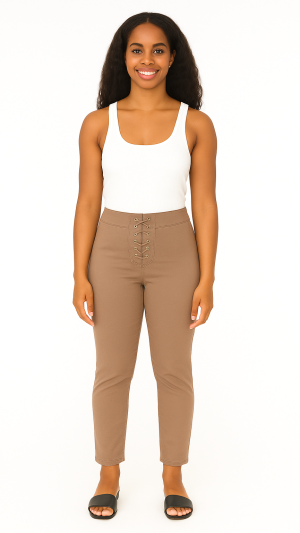Good American Lace-Up Front Skinny Pants – Size 2