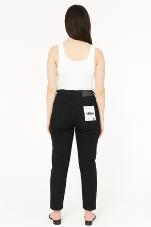 Rag & Bone New York Black High-Rise Jeans – Size 23 - Image 2