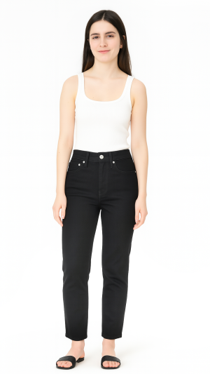 Rag & Bone New York Black High-Rise Jeans – Size 23