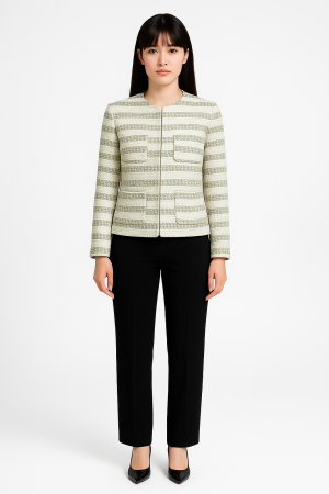 Bagatelle Collection New York Striped Jacket – Size M