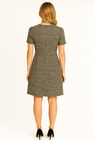 Donna Karan New York Houndstooth Dress – Size 2 - Image 2