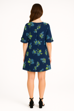 Karl Lagerfeld Paris Floral Dress – Size 4 - Image 2