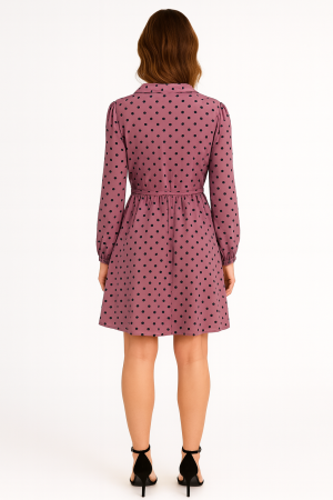 Tahari ASC Polka Dot Dress – Size 6 - Image 2